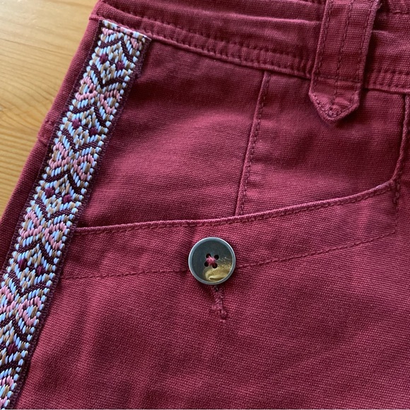 NWOT Anthropologie Tapered Side Stripe Pants - Picture 10 of 16